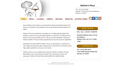 Desktop Screenshot of novatostefanospizza.com